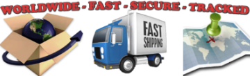 Worldwide Fast Secure Tracked Shipping