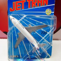 ERTL JET TRAN Boeing 737 Die Cast Metal Aircraft 1988