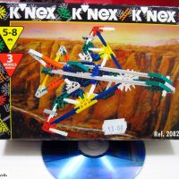 K'NEX KNEX 20825 Plane Jet Aircraft 94 Pcs Building Blocks Set 1996
