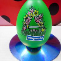 Playmobil Easter Egg Villager Figure Green 1997 Geobra European